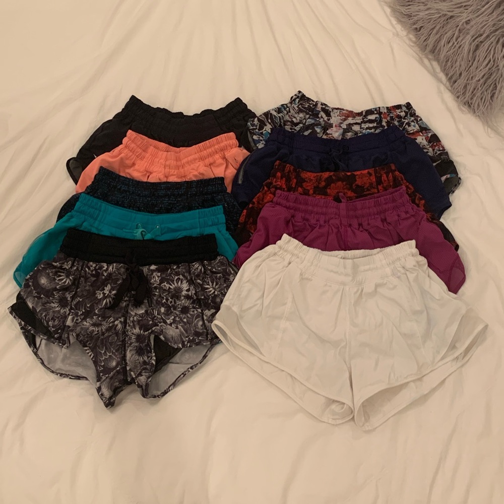 LULULEMON COLLECTION Hotty Hot Shorts/Speed Shorts